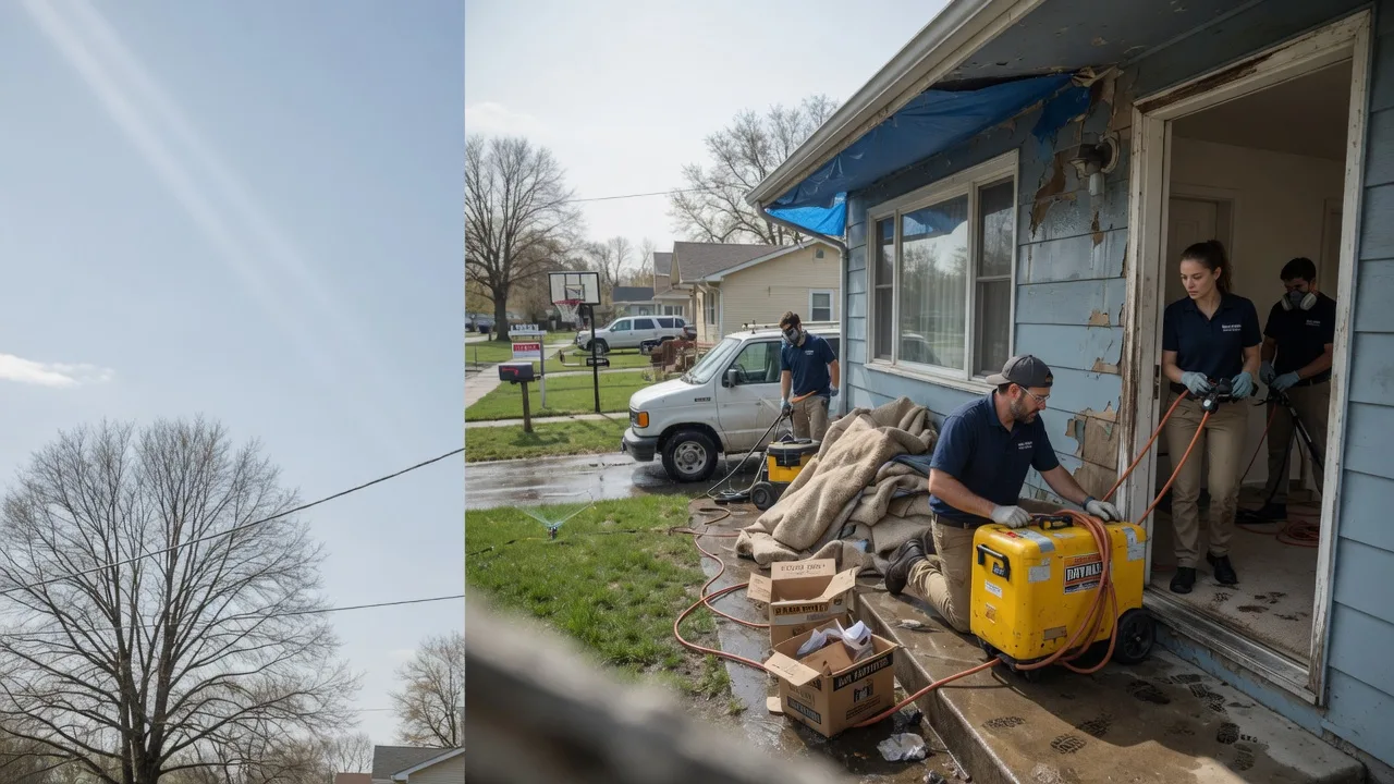 Basement Flood Cleanup in Essex, IL near me